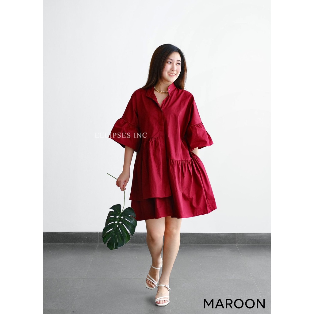 ELLIPSESINC Dress Casual Wanita / Yeji Dress