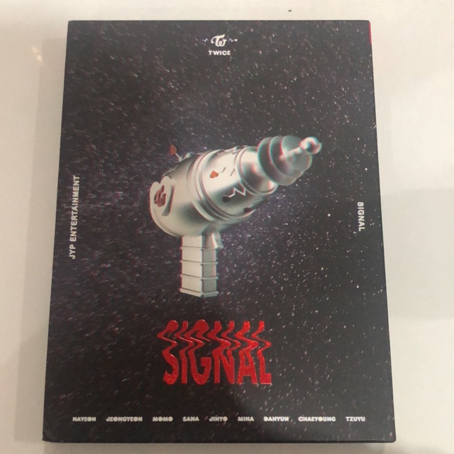 Twice Signal Monograph Unsealed with Photocard set
