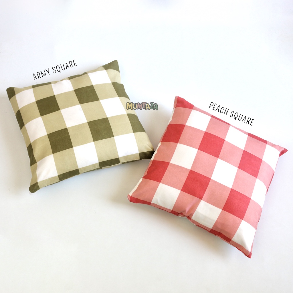 Sarung bantal SOFA ~ Sarung bantal sova ~ Sarban Sofa ukuran 40x40 ~ Sarung bantal kursi