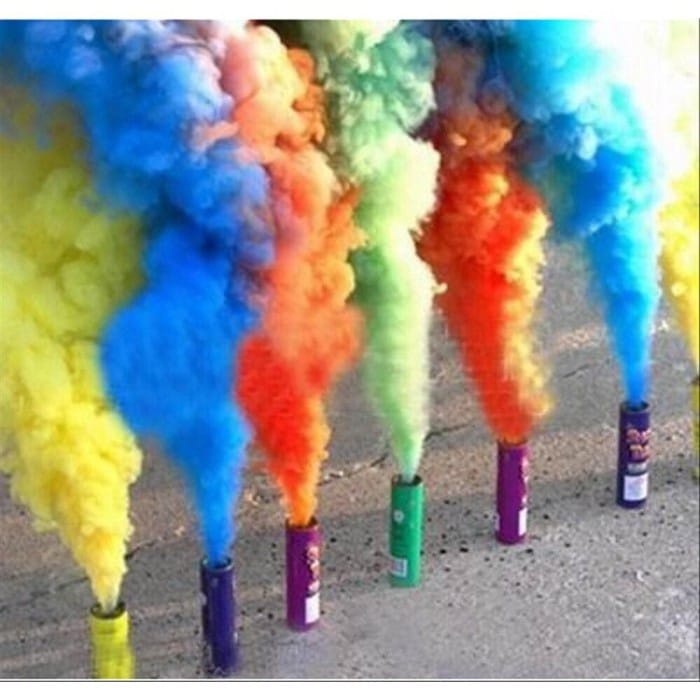 5 PCS  &amp; 1 PCS SMOKE BOMB PIPA ASAP