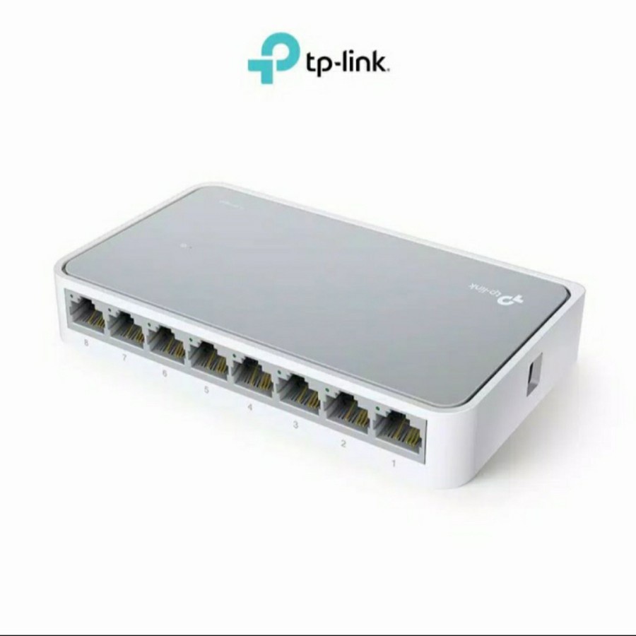 TP-LINK TL-SF1008D : TPLink 8 Port 10/100Mbps Desktop Switch Hub