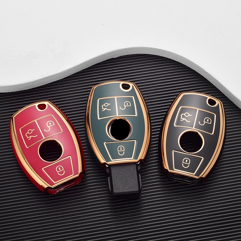 New TPU Car Remote Key Case Cover Shell Fob for Mercedes Benz A C E S G Class GLA CLA GLK GLC CLS W204 W463 W176 W251 W205 AMG