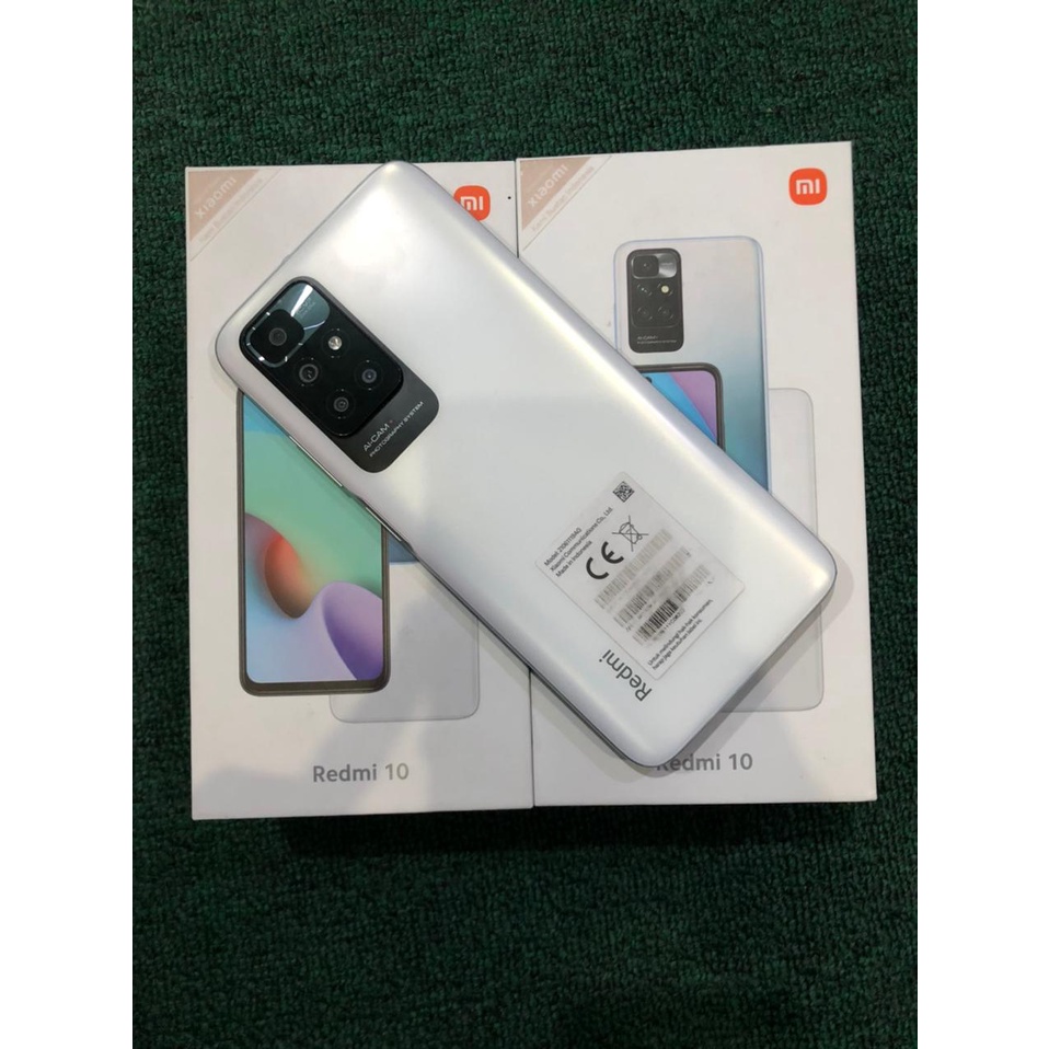 XIAOMI REDMI 10, 4/64 ORIGINAL LIKENEW NO MINUS TANPA CACAT