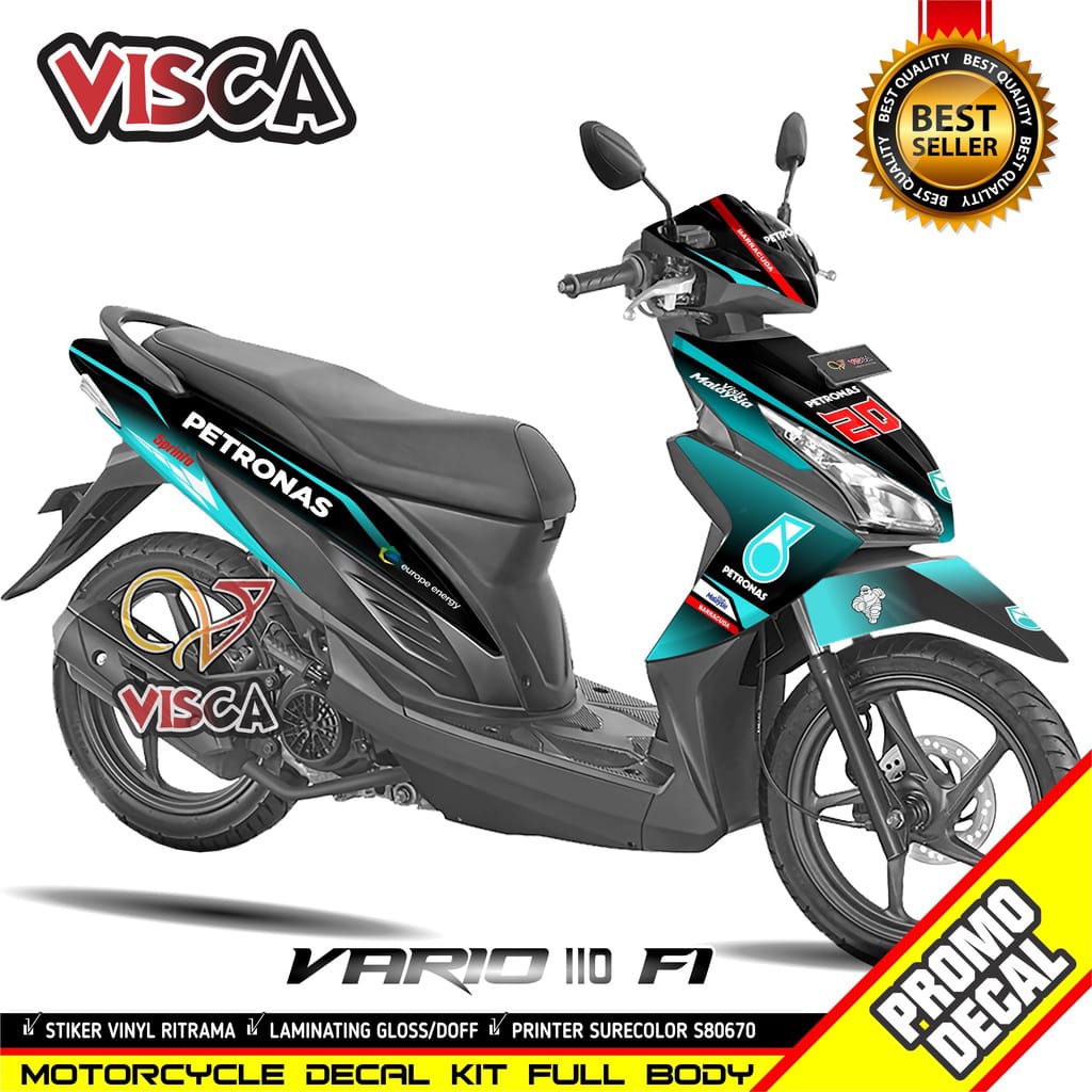 Decal Stiker Vario 110 Fi Striping Vario 110 Fi Petronas