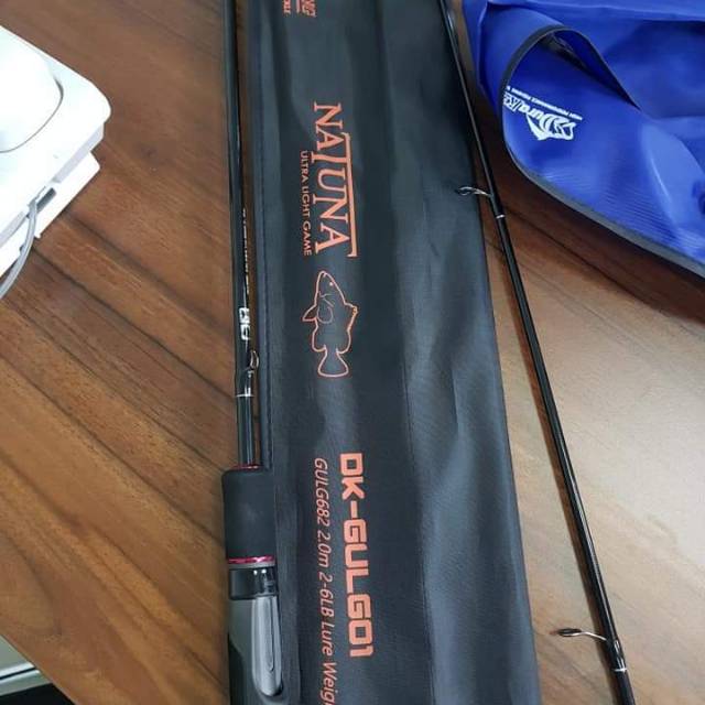 Joran UL 2-6 lb Duraking Natuna GULG682 + packing pipa dan buble