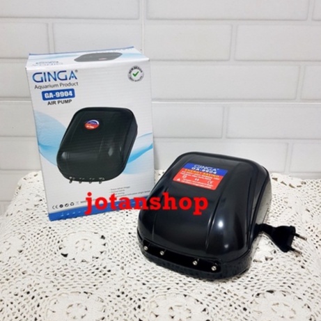 GINGA GA 9904 GA9904 Air Pump Mesin Aerator Pompa Udara  4 Lubang Outlet