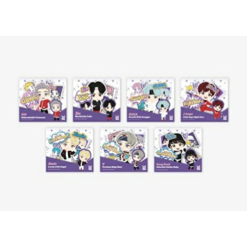 (PO KOREA🇰🇷) STICKER SET TINY TAN BTS LIMITED EDITION