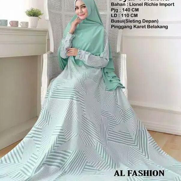 GROSIR ABA agen baju GAMIS SYARI NABILA GAMIS PESTA