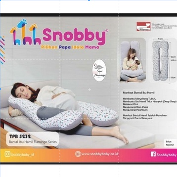 bantal ibu hamil snobby tpb5232 flaminggo series snobby tpb 5232