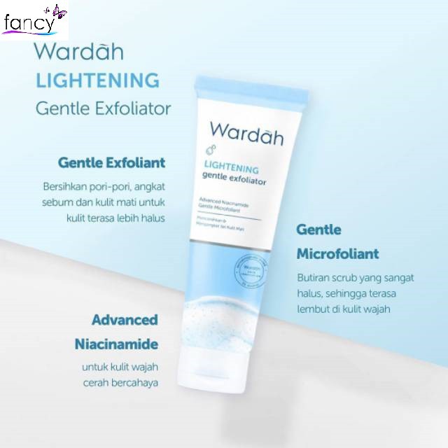 Wardah Lightening Gentle Exfoliator 50ml Shopee Indonesia
