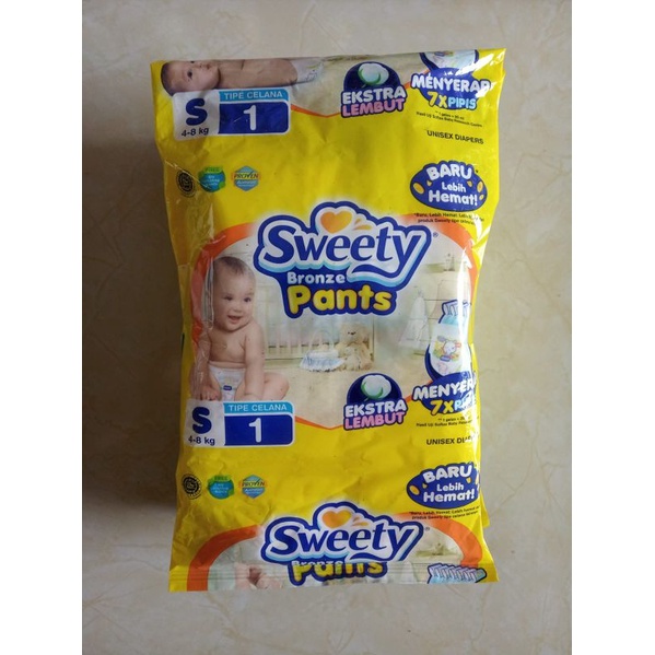 Sweety Bronze Pants S/M/L/XL Satuan Sachet Renceng