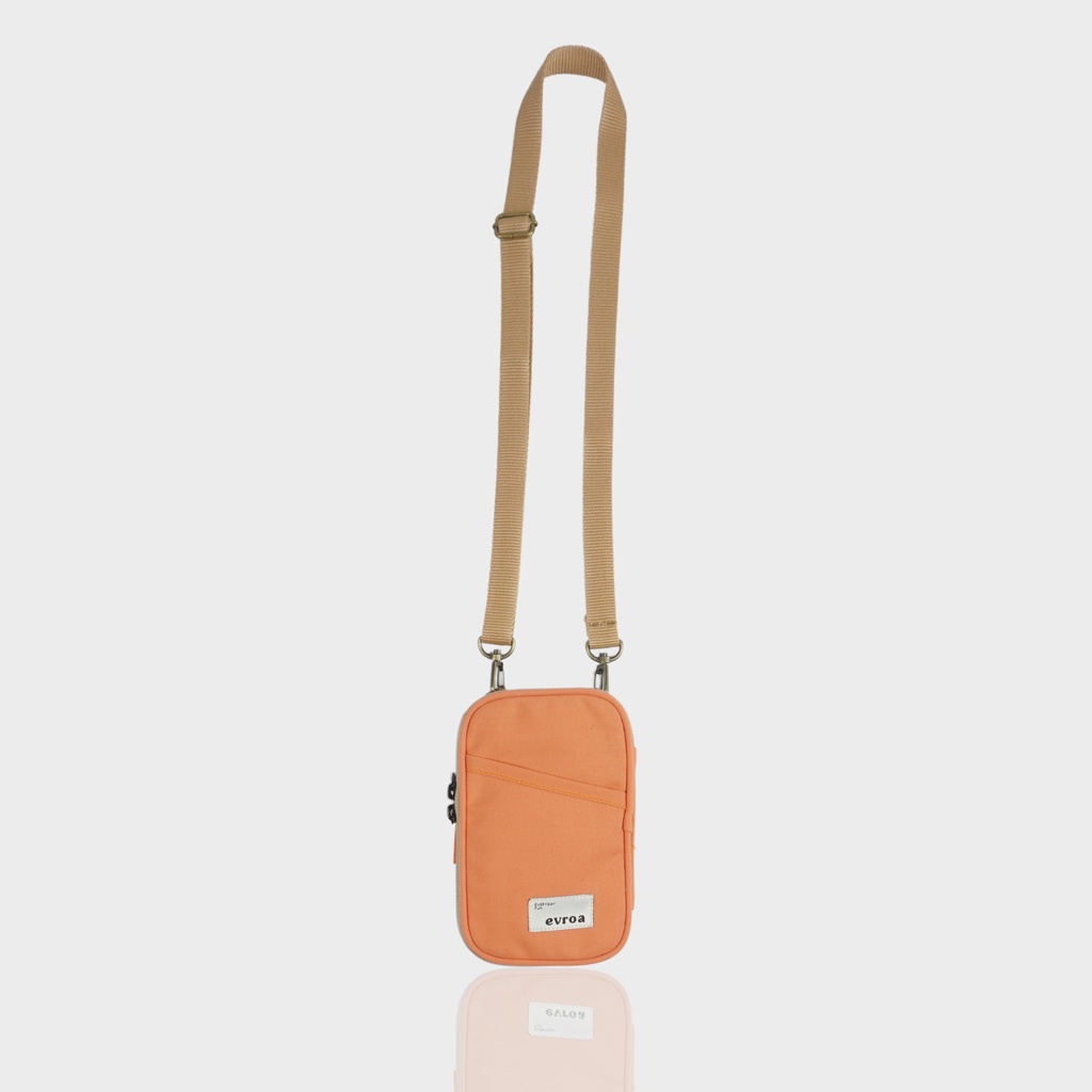 Evroa Polka Sling Phone - Peach