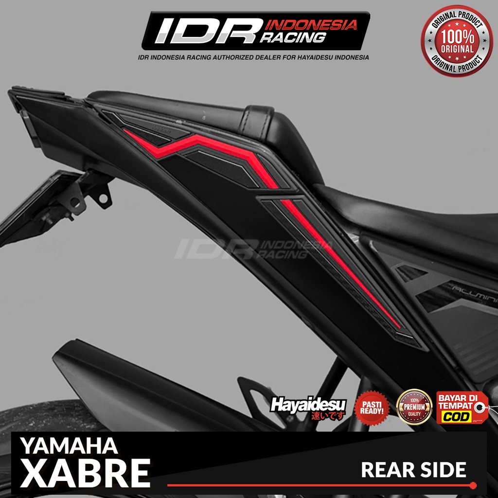 Hayaidesu Xabre Body Protector Rear Side Cover Aksesoris Yamaha