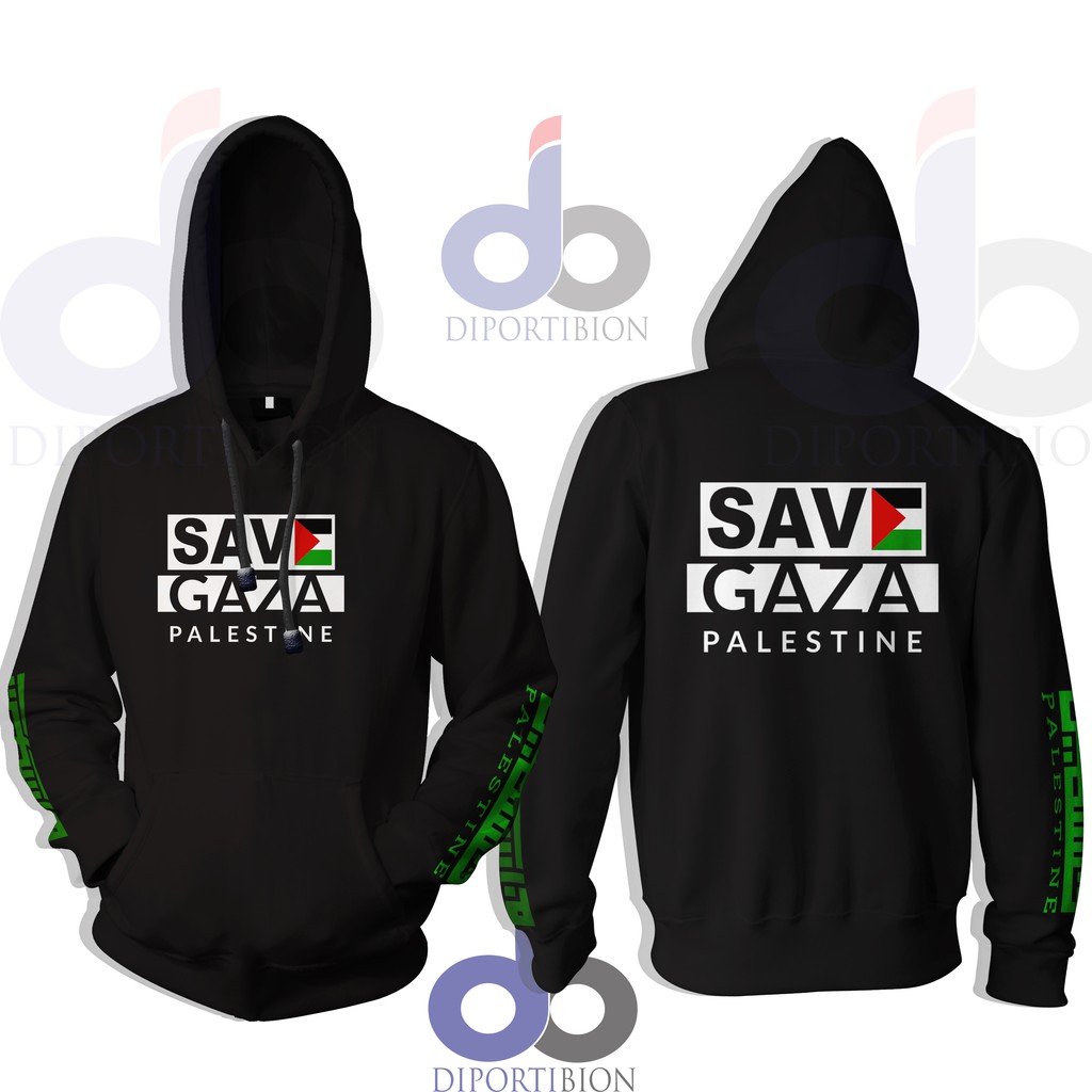 HOODIE JUMPER SAVE GAZA PALESTINE / SAVE GAZA / SAVE PALESTINE HOODIE JUMPER
