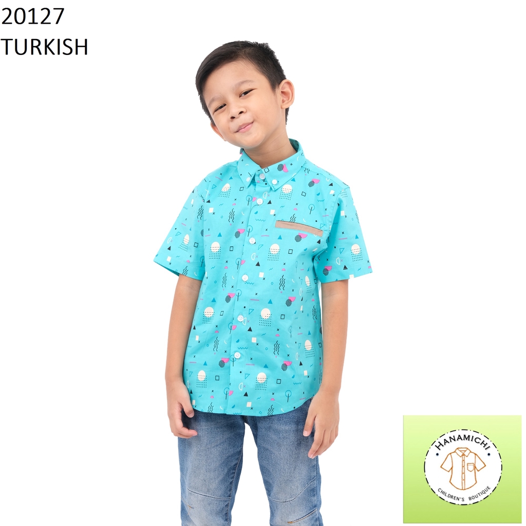 Hanamichi 20127 Baju Kemeja Anak Lengan Pendek