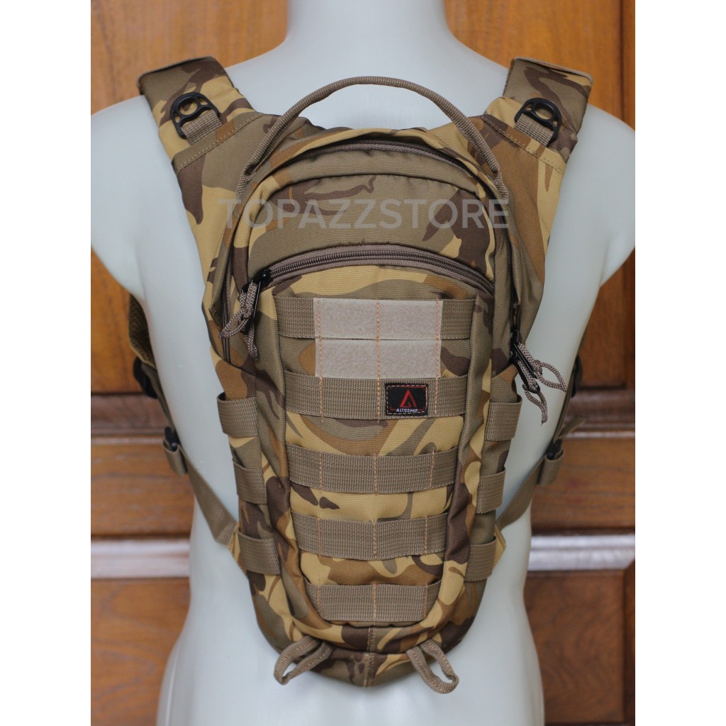Tas Hydropack Sepeda Tactical Army Polisi Militer Ransel Tentara Gowes Loreng TNI Altissimo
