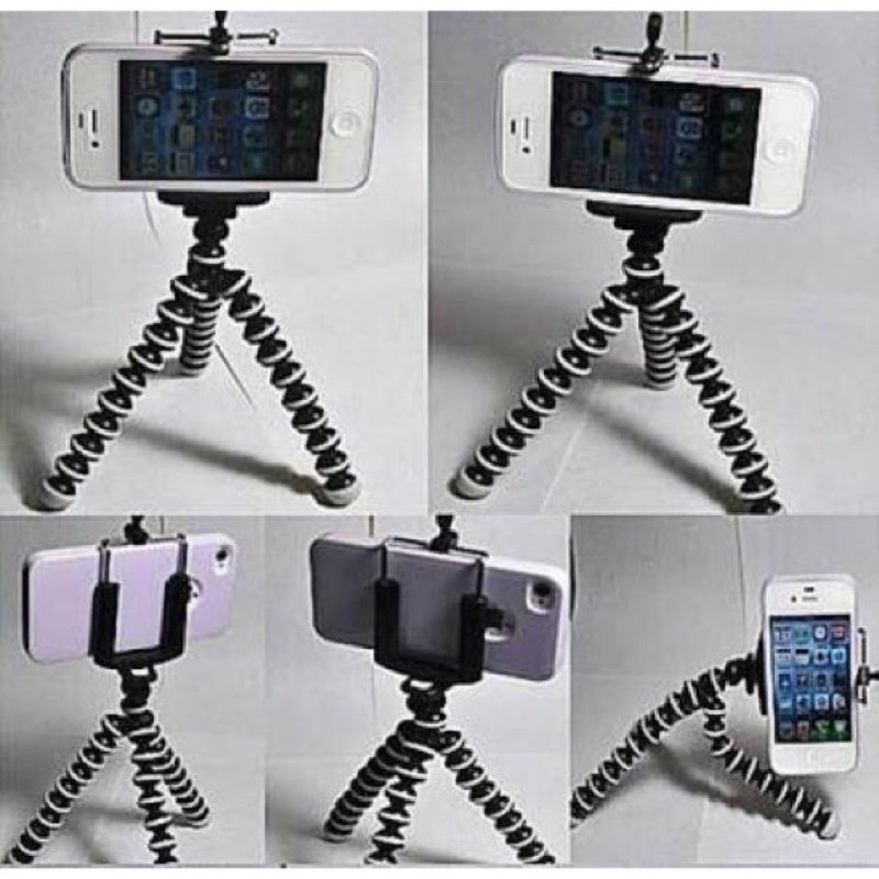 tripod mini yunteng, tripod mini, triopod gorila. gorila, Tripod Gorila Mini + Holder U - SIZE ;MEDIUM (M)- LARGE (L)