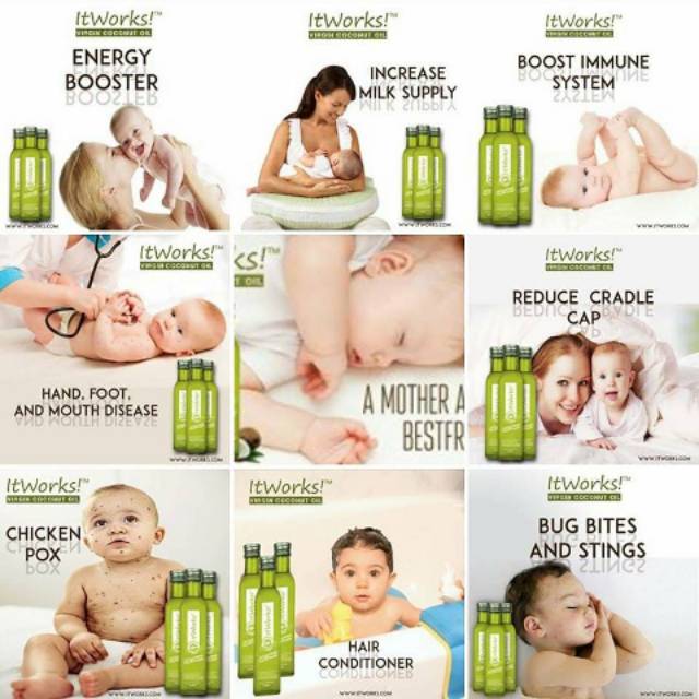 It Works Virgin Coconut Oil 250ML & 500ML