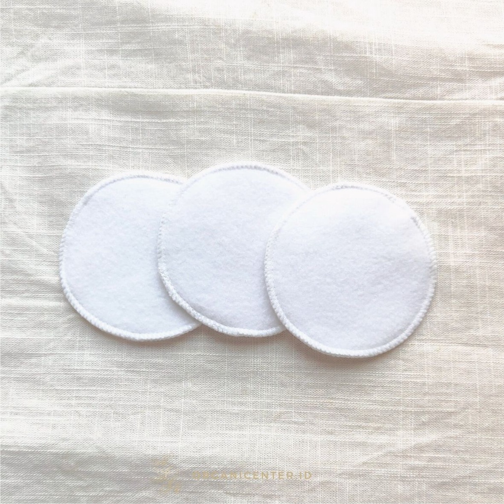 Cotton Pad Reuseable Kapas Kain Pakai Ulang Kapas Wajah Muka Penghapus Pembersih Make Up Zero Waste Eco Friendly Ramah Lingkungan Make Up Remover