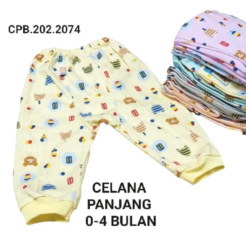Baju bayi 0-3m NASUKA halus isi 3/ Baju bayi new born / baju bayi Premium-3Pc Cln Pnjg Miki