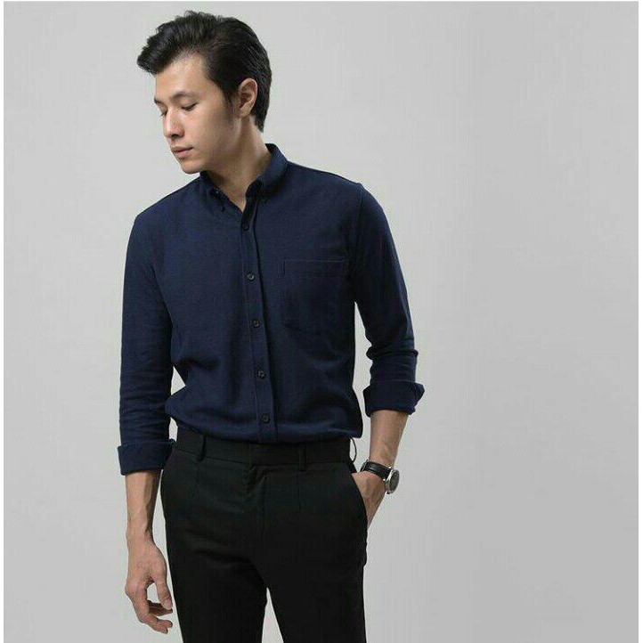 MYD BASIC SHIRT - NAVY