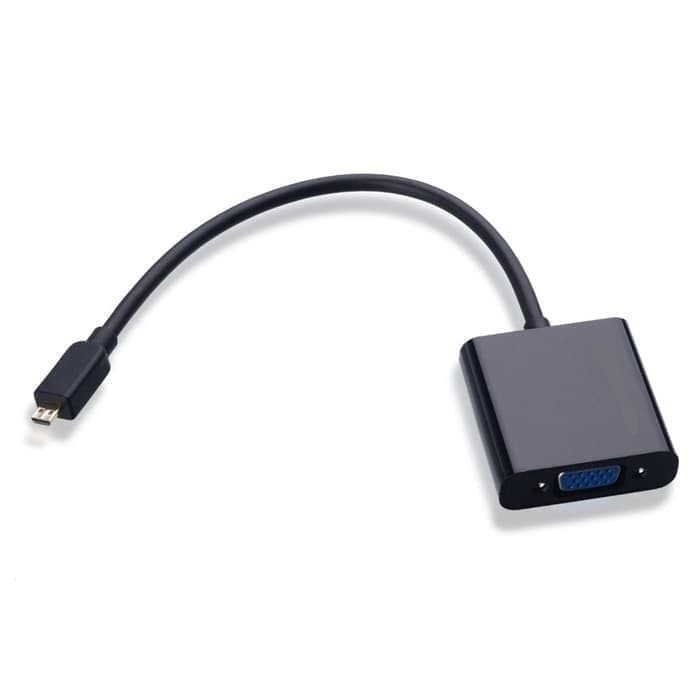 Converter Micro HDTV Male To VGA Female - Micro HDTV To VGA Kabel/converter