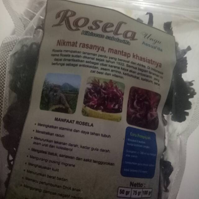 

teh herbal rosela