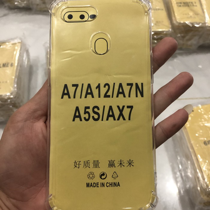 Case CasinG Anti Crack Bening Oppo A7 A12 A7N A5S Ax7 CasinG Kondom Efrindo