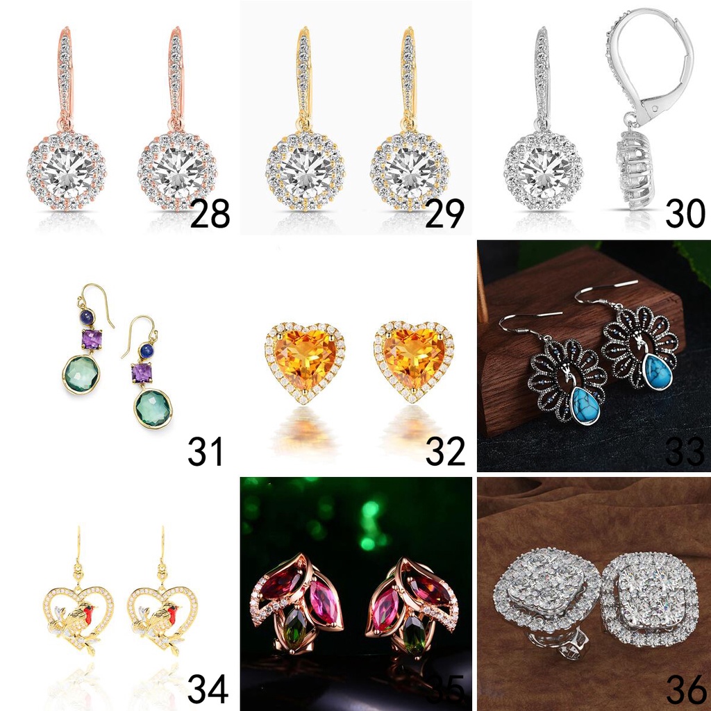 925 anting-anting perak murni, Busana sederhana, Anting-Anting wanita, Perhiasan Fashion Korea, Aksesoris telinga ED016