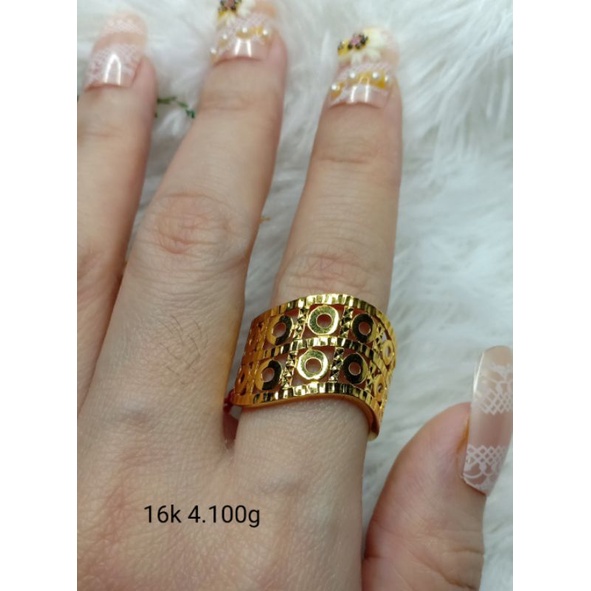 cincin emas kuning asli kadar 700
