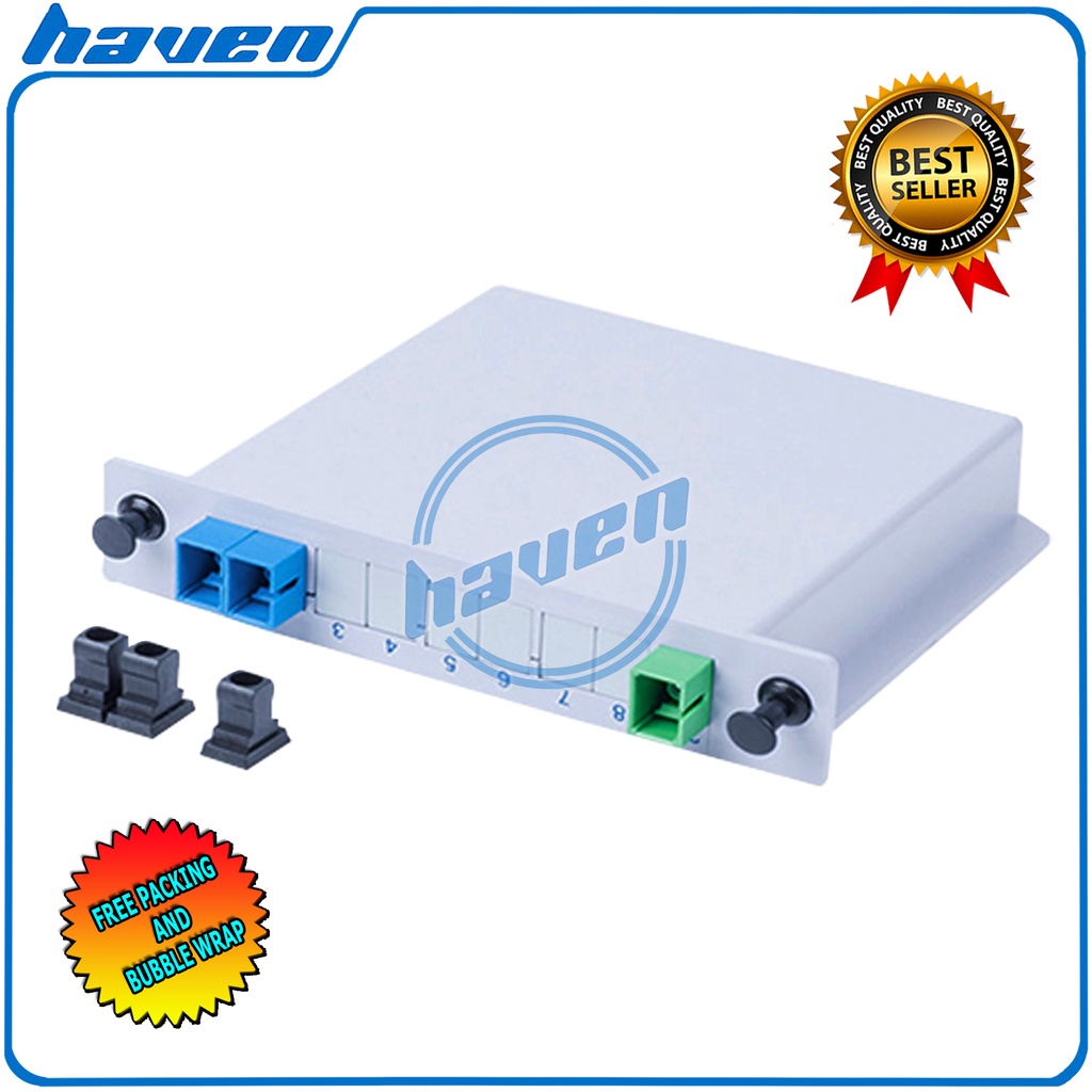 Passive Splitter Box 1:2 SC UPC Spliter Pasif Box 1:2 Fiber Optik