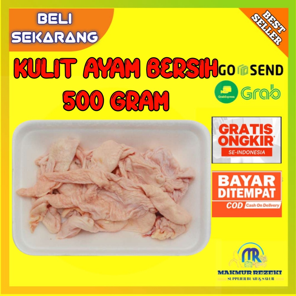 

KULIT AYAM BERSIH 500 GRAM MURAH FRESH