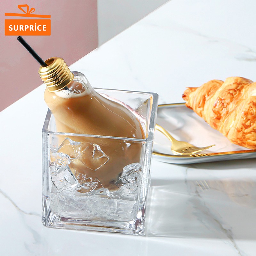 Surprice Gelas Bohlam / Gelas Cafe / Mug Cafe / Gelas Boba Soda / Gelas Unik-2