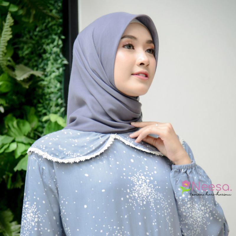 Azzahra Tunik Kerah Grey