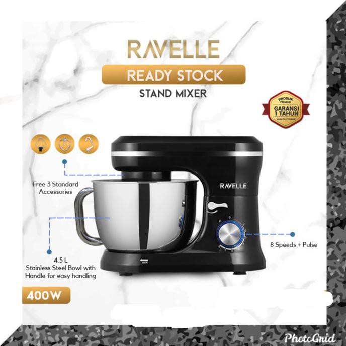 Ravelle Stand Mixer 4,5Liter Rajanyawarehouse