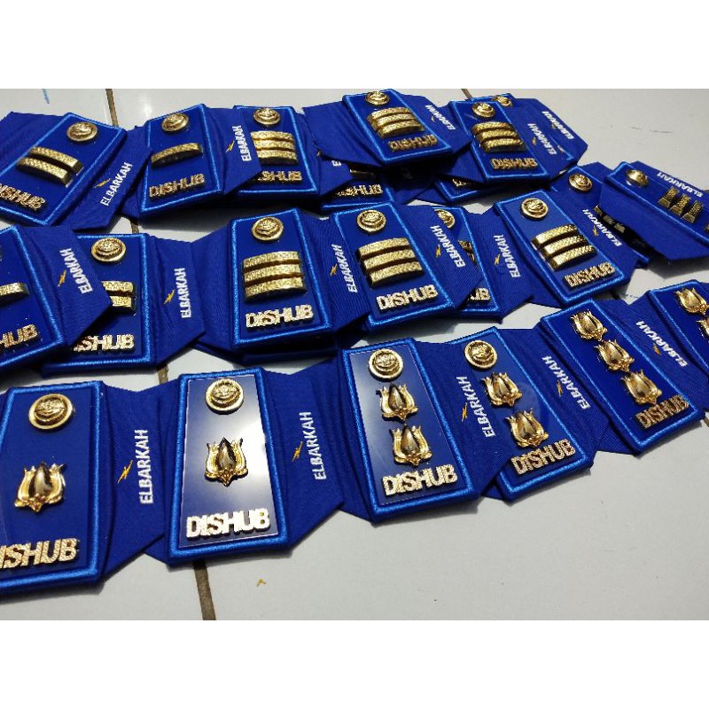 (cod) PANGKAT DISHUB AKRILIK TERBARU [SMA,D3,S1,2A,2B,2C,2D,3A,3B,3C,3D,4A,4B] AKRILIK exklusive gold pleting chrome 86