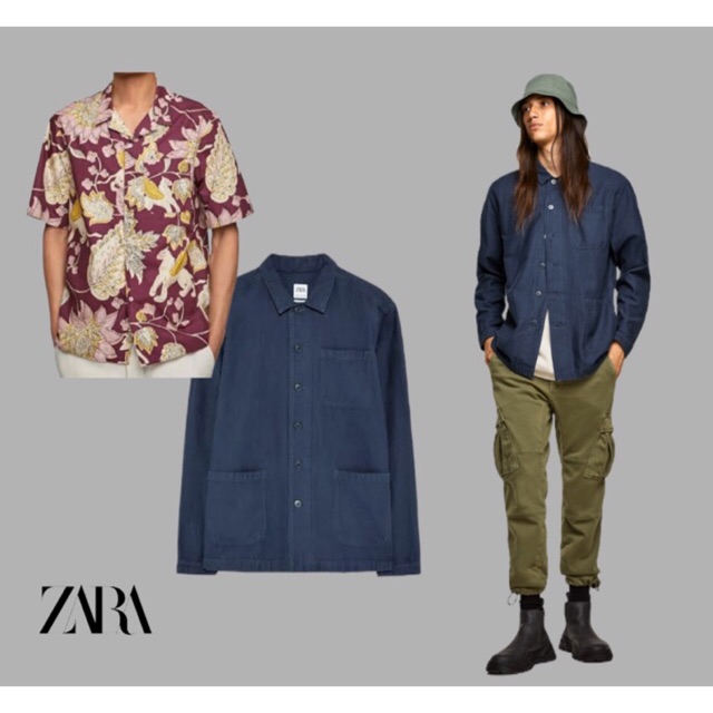 zara man mens shirts