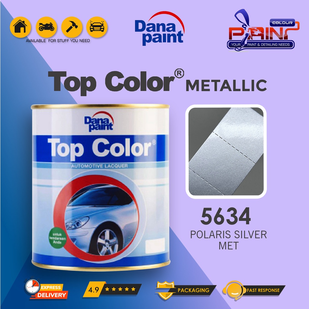 Top Color Metallic 5634 Polaris Silver Met - Cat Duco