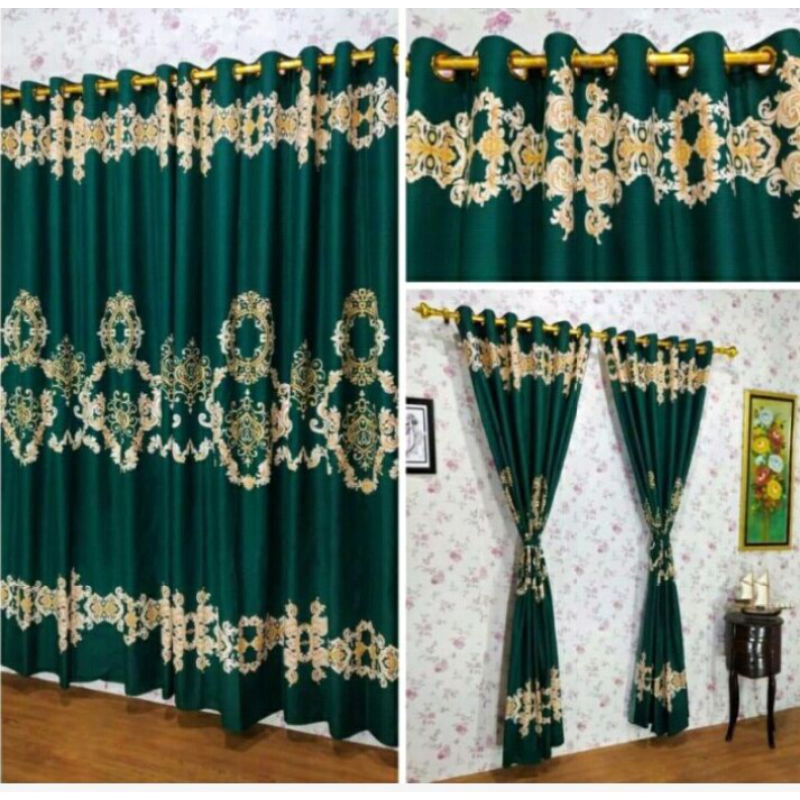 Hordeng Smokring 12 Ring Motif Sultan Hijau