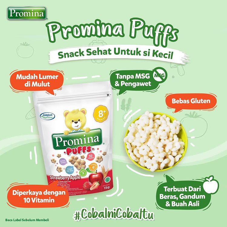 Promina Puffs 8+ Cemilan Bayi 15g