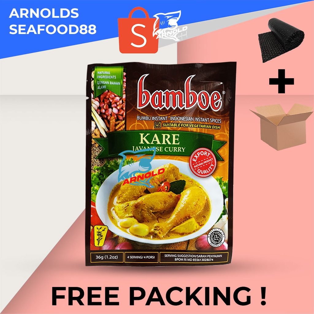 

Bamboe Bumbu Kare 36g / Javanese Curry Instant Spices