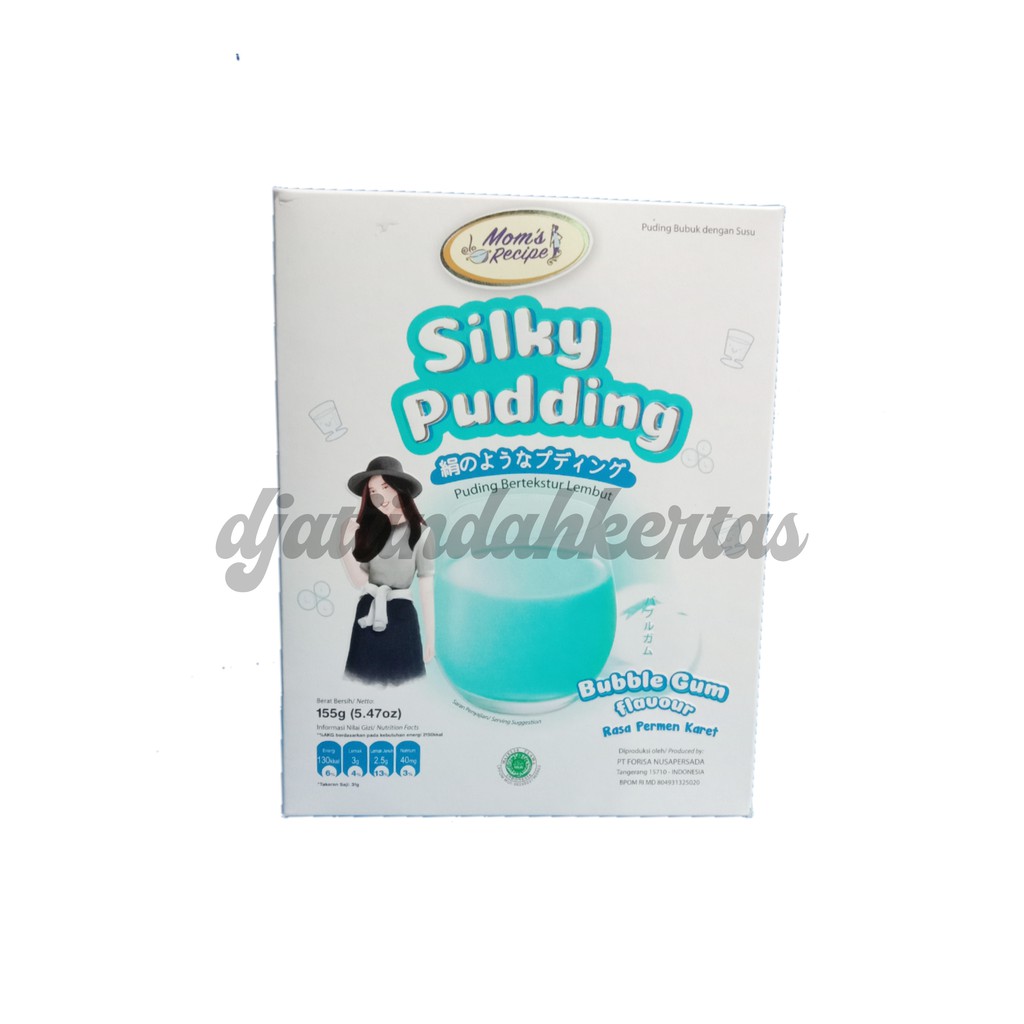 

TERMURAH!!!! Silky Pudding Rasa Bubble Gum 155 gr