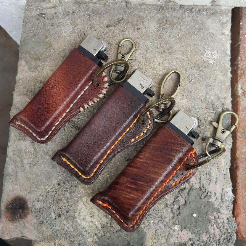 Case Korek Handmade ( Leather Lighter Case )