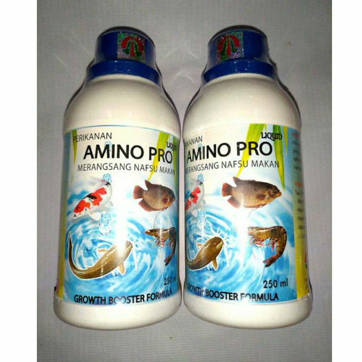 PERIKANAN AMINO PRO LIQUID 250ML VITAMIN PENAMBAH & MERANGSANG NAFSU MAKAN IKAN PROTEIN ASAM AMINO I