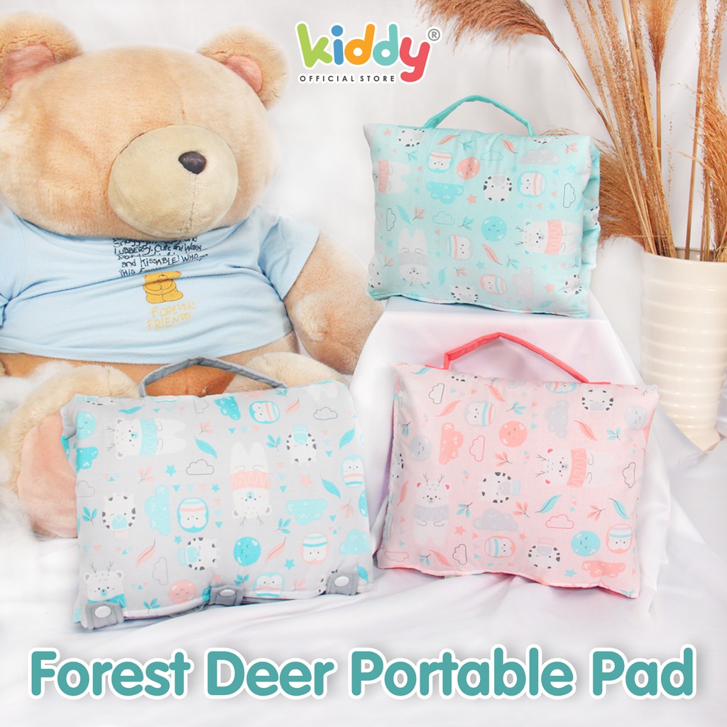 Kiddy Alas Tidur Bayi / Alas Bayi Serbaguna Forest Deer Portable Pad