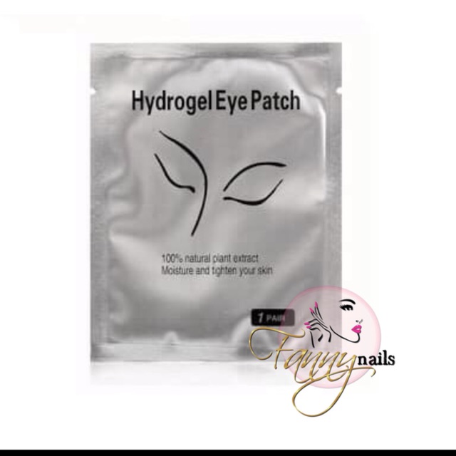 Kemasan foxhead hydrogel eye patch gel murah eyepad eye pad gel eyelash extension