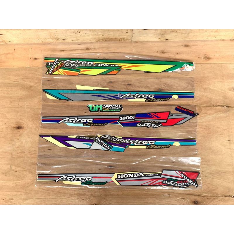 Striping Honda Astrea Grand Bulus 93-94 Stiker Grand Bulus List honda Astrea Grand