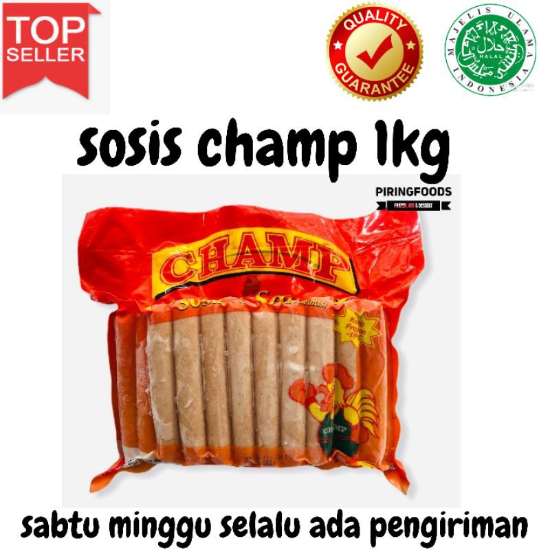 

TERMURAH Sosis champ 1 kg isi 40