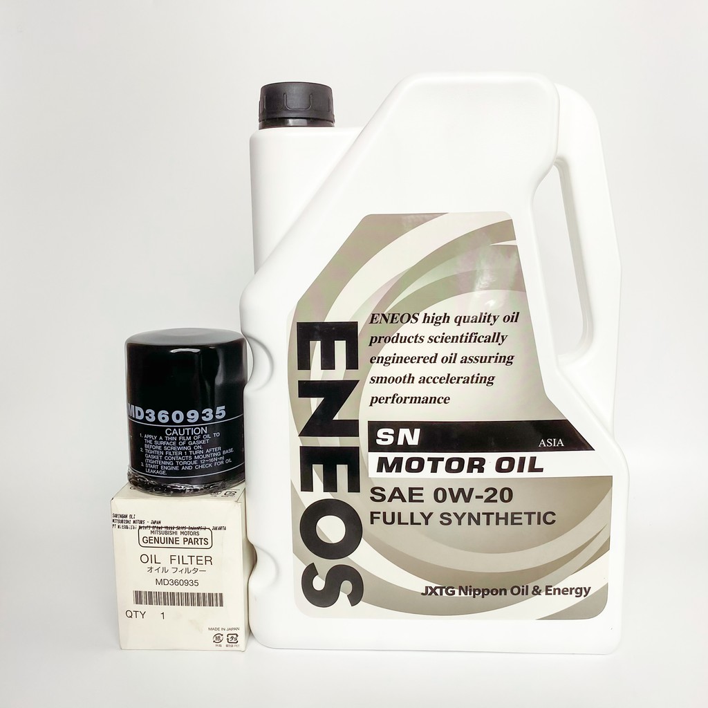 Oli Eneos 0W-20 Filter Oli Mitsubishi Delica Original