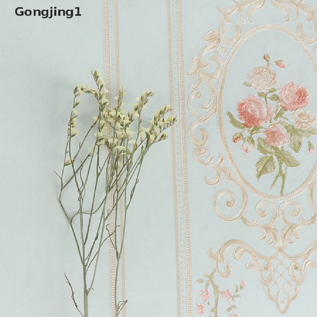 Gongjing1 Miniatur Wallpaper Dinding Gaya vintage Aksesoris Rumah Boneka 1: 12